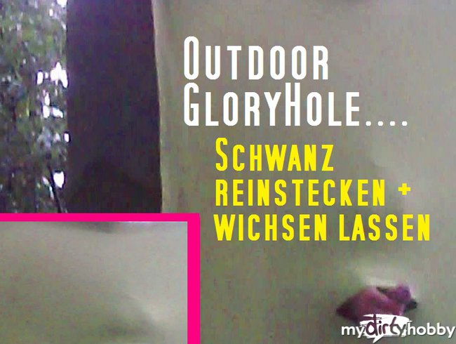 Glory Hole im Wald